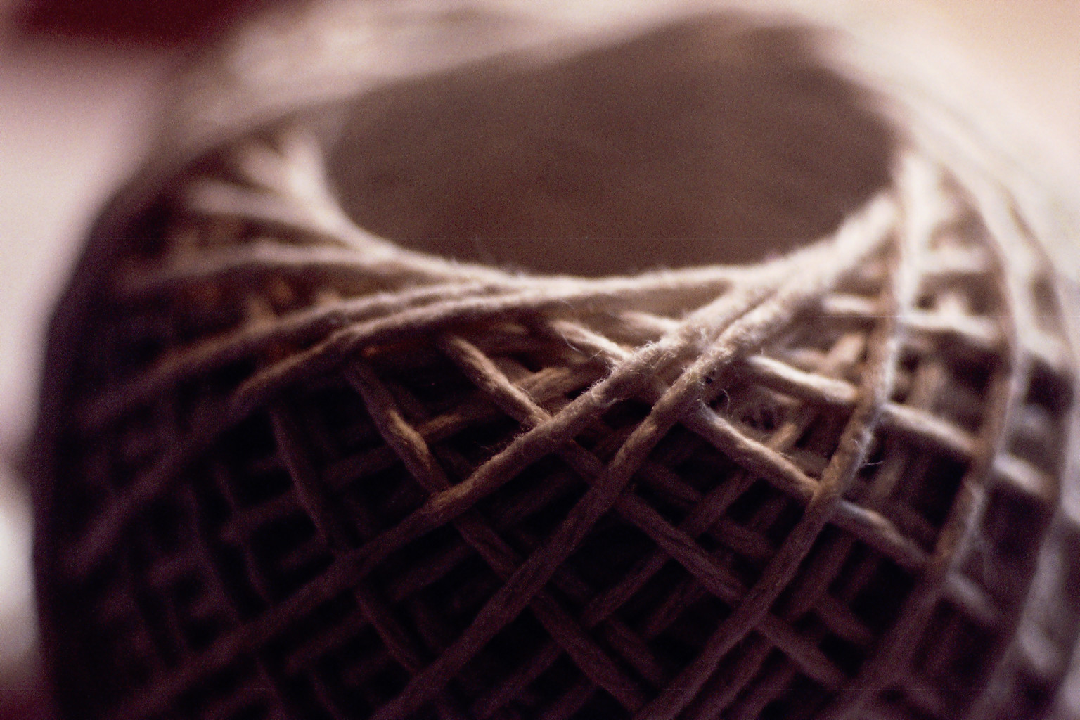 A Ball Of String in close-up