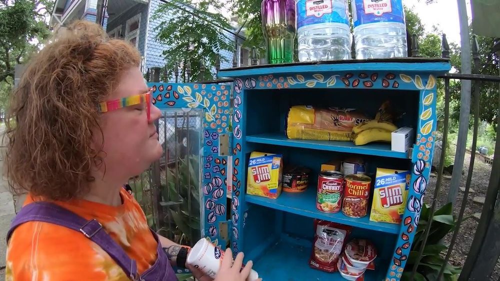 The Free Lil Pantry: Take what you need. Leave what you can.