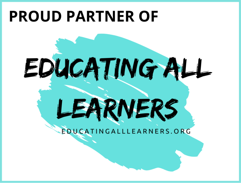 PROUD PARTNER OF
EDUCATING ALL LEARNERS
EDUCATINGALLLEARNERS.ORG