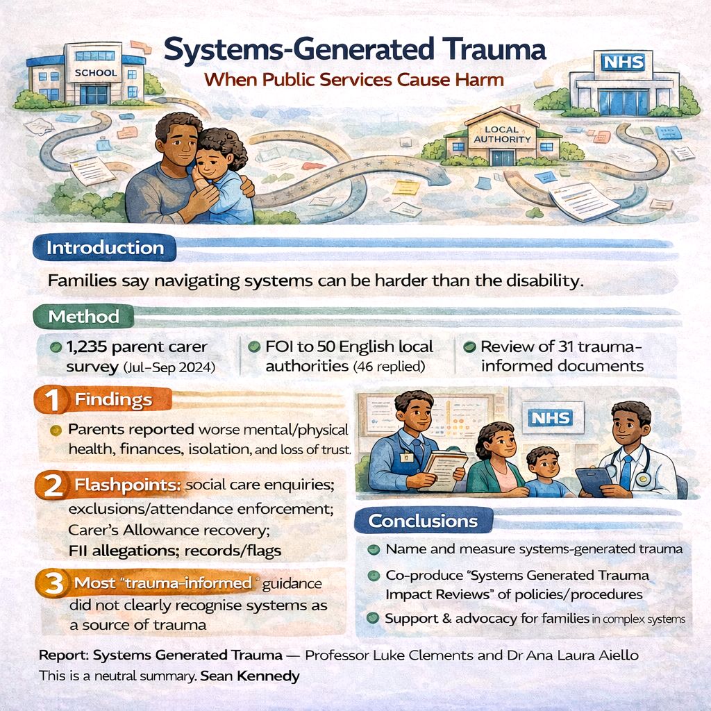 Systems Generated Trauma