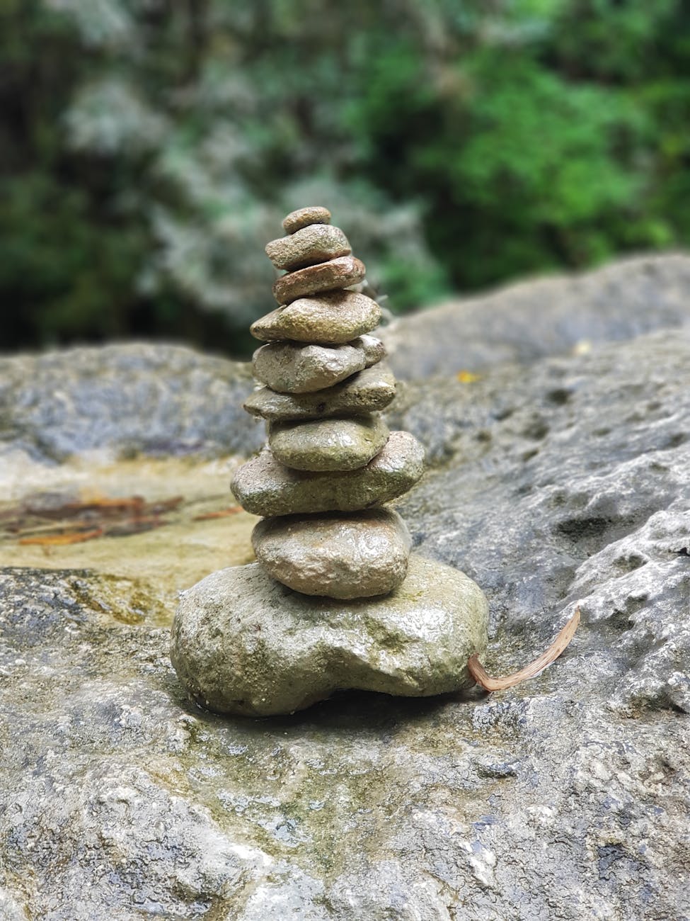 close up photo of stacked stones