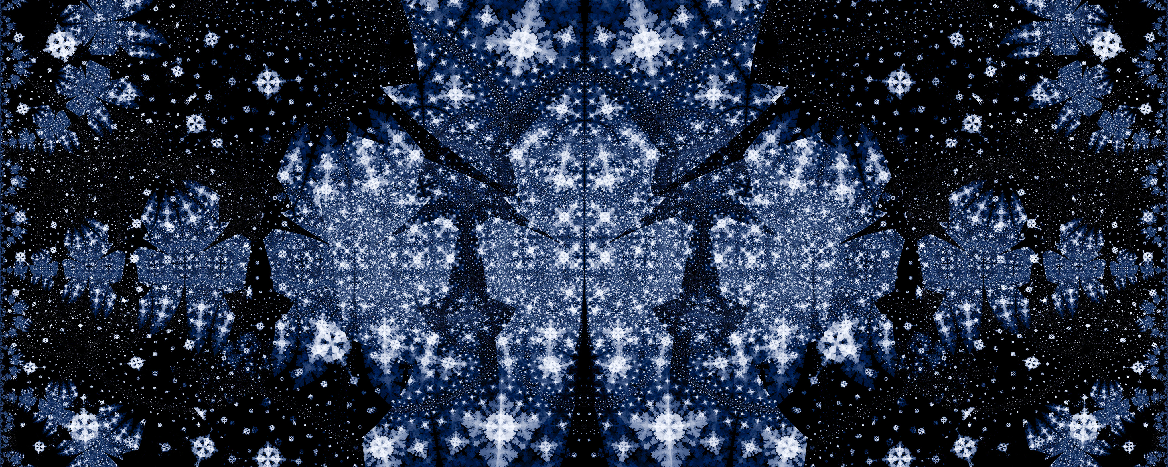 Fractal art resembling a starry night